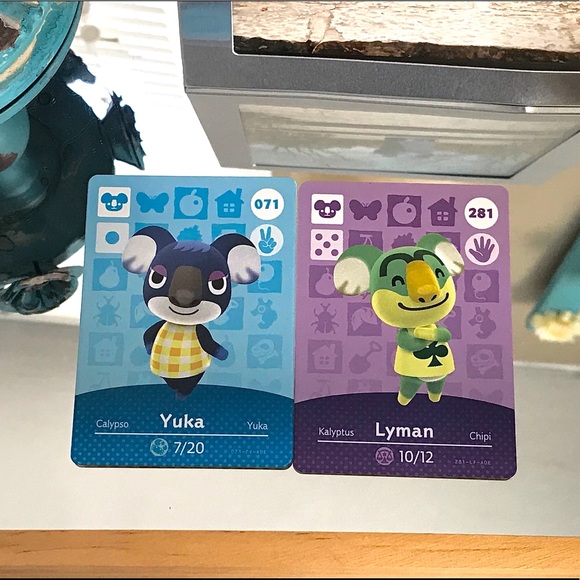 Nintendo Other - Animal crossing koala lot amiibo Nintendo cards 2